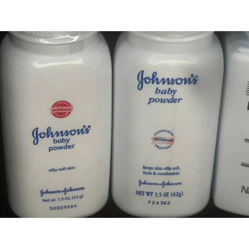 5X Mini-Body Powders WITH TALC Various Brands Most New and Full 1-1.5 oz each